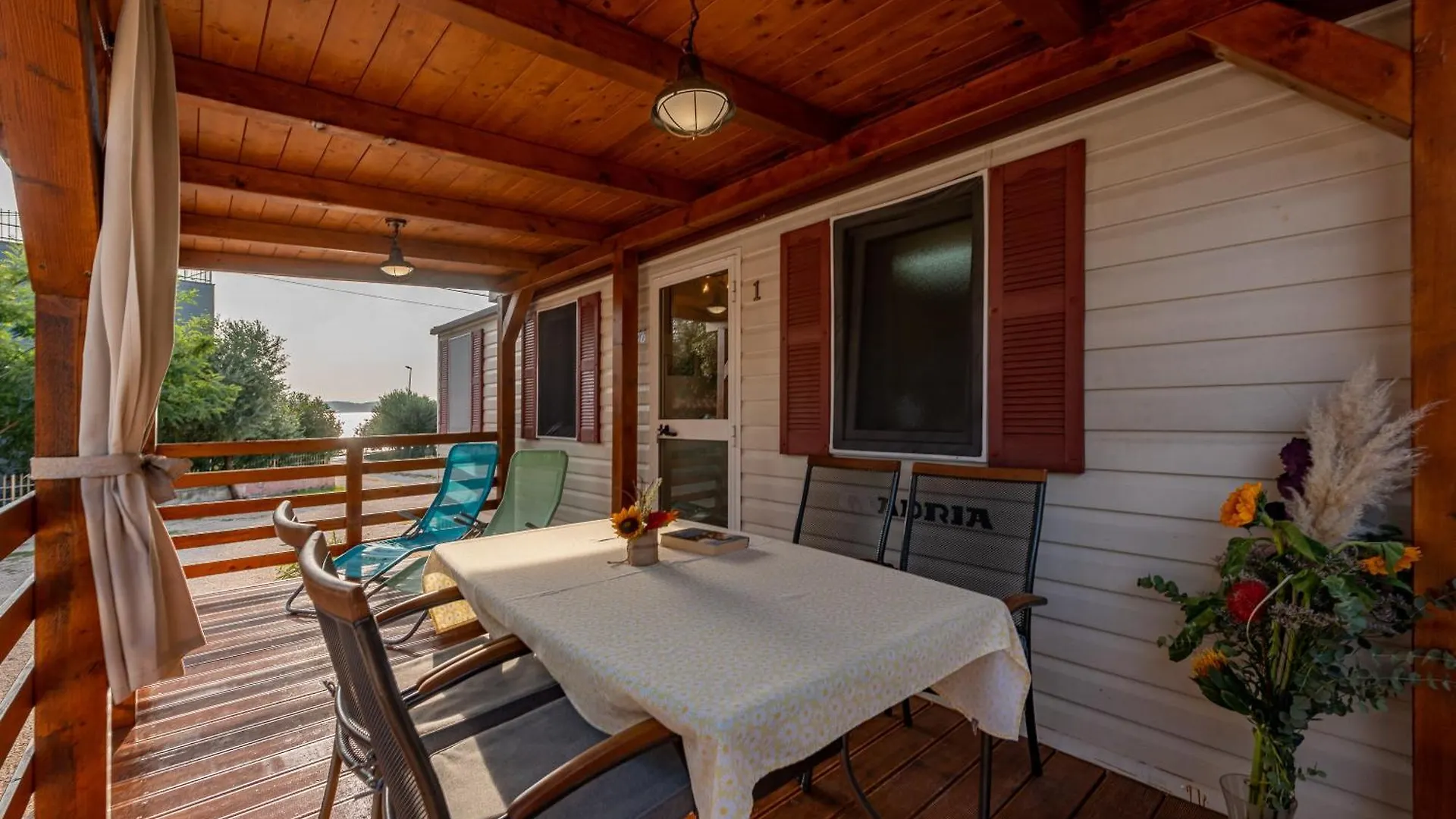 Campsite Camp Mrkva Mobile Homes With Pool Sukosan Croatia