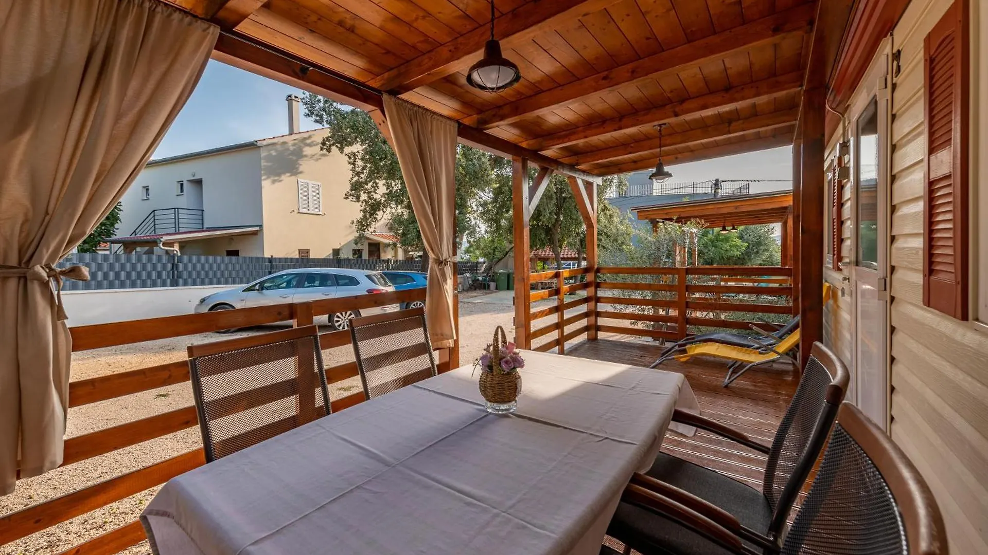 Campsite Camp Mrkva Mobile Homes With Pool Sukosan Croatia