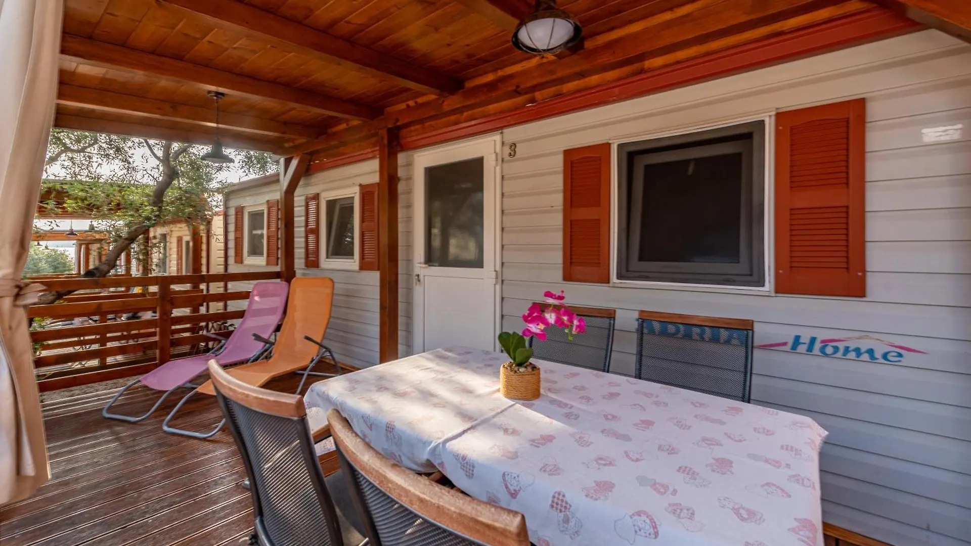 Campsite Camp Mrkva Mobile Homes With Pool Sukosan Croatia